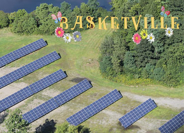 Basketville's 155.52kW Solar PV Fixed Ground Mount Array